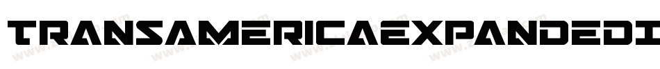 TransAmericaExpandedItalic-dDpZ字体转换