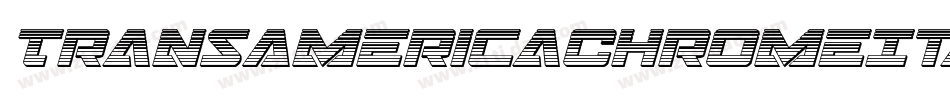 TransAmericaChromeItalic-vwr9字体转换 TransAmericaChromeItalic-vwr9字体转换