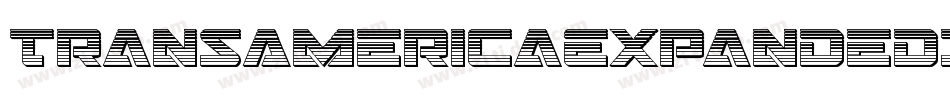 TransAmericaExpandedItalic-dDpZ字体转换