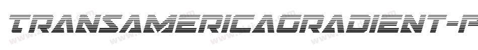 TransAmericaGradient-Pwp7字体转换