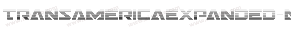 TransAmericaExpanded-m955字体转换