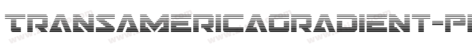 TransAmericaGradient-Pwp7字体转换