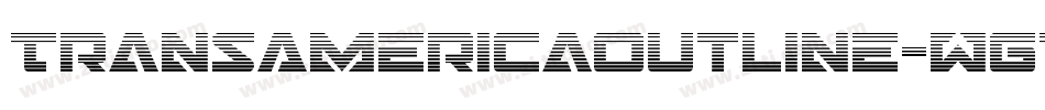 TransAmericaOutline-Wg1Y字体转换 TransAmericaOutline-Wg1Y字体转换