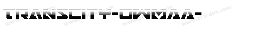 Transcity-owMAA字体转换
