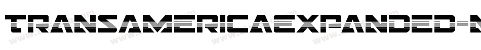 TransAmericaExpanded-m955字体转换