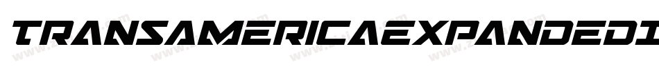 TransAmericaExpandedItalic-dDpZ字体转换