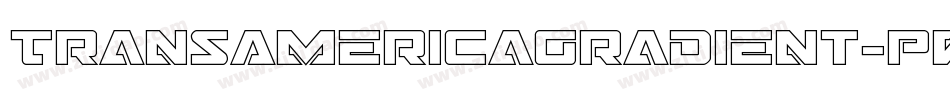 TransAmericaGradient-Pwp7字体转换