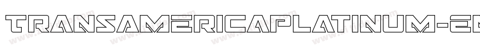 TransAmericaPlatinum-EnK9字体转换 TransAmericaPlatinum-EnK9字体转换