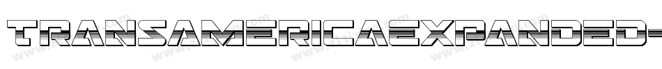 TransAmericaExpanded-m955字体转换