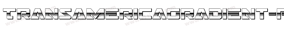 TransAmericaGradient-Pwp7字体转换