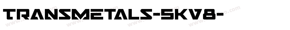 Transmetals-5Kv8字体转换