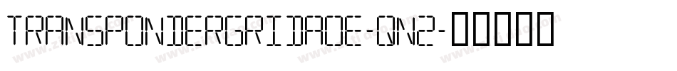 TransponderGridAoe-qn2字体转换