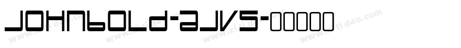 JohnBold-ajV5字体转换