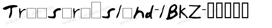 TreasureIsland-lBKZ字体转换