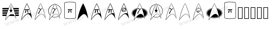 Trek-Arrowheads字体转换
