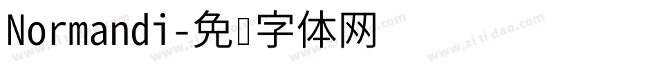 Normandi字体转换