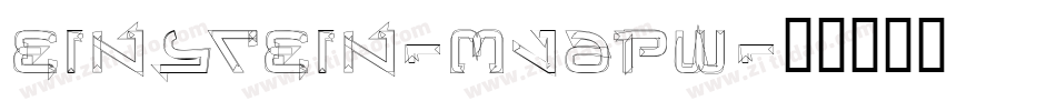Einstein-MVApw字体转换
