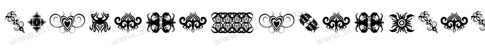TribalAnimalsTattooDesigns-qyJ6字体转换