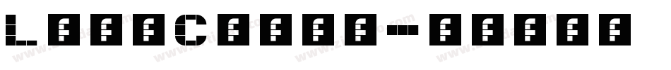 LockClock字体转换
