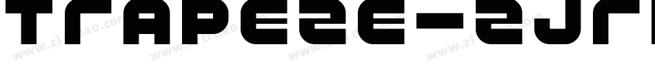Trapeze-zjRD字体转换
