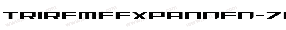 TriremeExpanded-zKWa字体转换