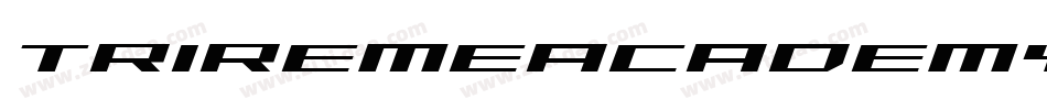 TriremeAcademyItalic-Dejm字体转换