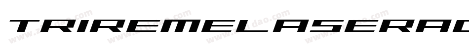 TriremeLaserAcademy-npeR字体转换