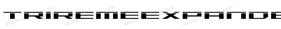 TriremeExpanded-zKWa字体转换