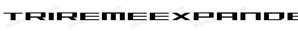 TriremeExpanded-zKWa字体转换