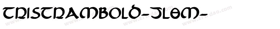 TristramBold-JL8m字体转换