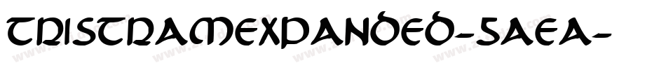 TristramExpanded-5AEa字体转换