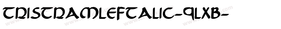 TristramLeftalic-9lxB字体转换