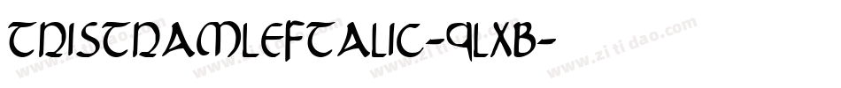 TristramLeftalic-9lxB字体转换