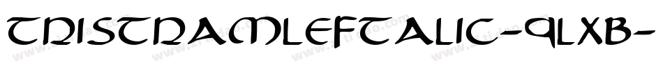 TristramLeftalic-9lxB字体转换