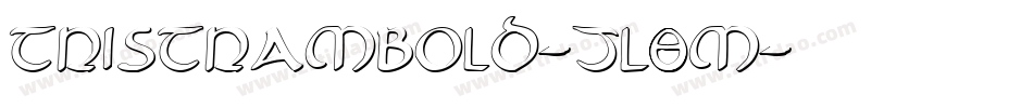 TristramBold-JL8m字体转换