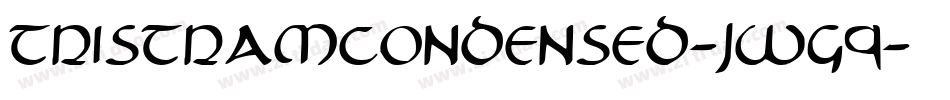 TristramCondensed-jwG9字体转换