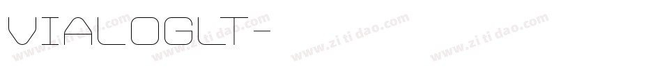 vialoglt字体转换