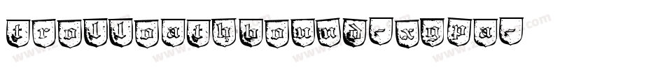 TrollOathbound-XGpa字体转换