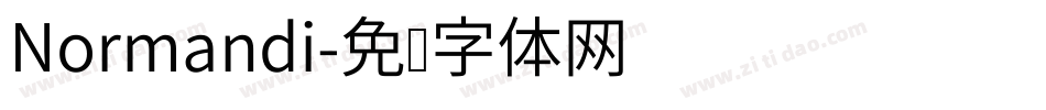 Normandi字体转换