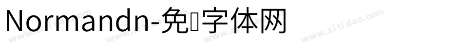 Normandn字体转换