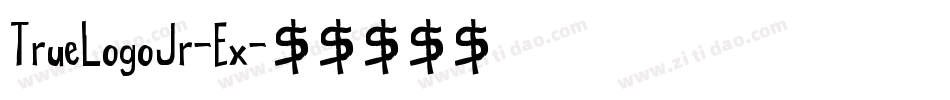 TrueLogoJr-Ex字体转换