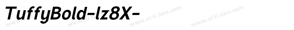 TuffyBold-lz8X字体转换