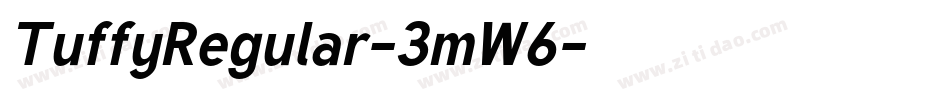 TuffyRegular-3mW6字体转换
