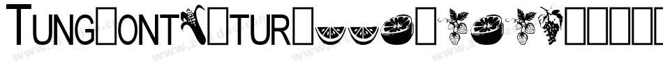 TungfontNature001-717P字体转换