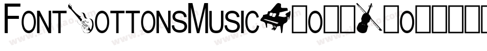 FontBottonsMusicPro-608o字体转换
