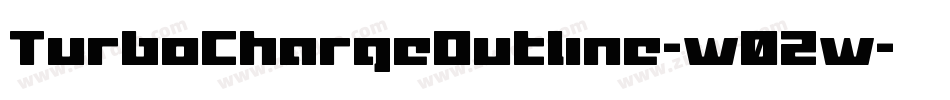 TurboChargeOutline-w02w字体转换