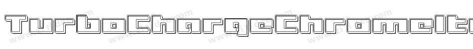 TurboChargeChromeItalic-jKW0字体转换