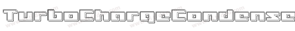 TurboChargeCondensed-za04字体转换