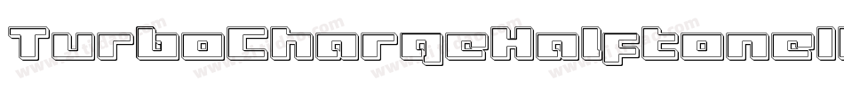TurboChargeHalftoneItalic-BMq8字体转换