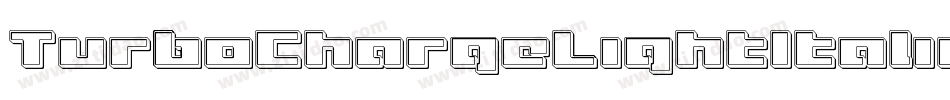 TurboChargeLightItalic-v9Z4字体转换 TurboChargeLightItalic-v9Z4字体转换